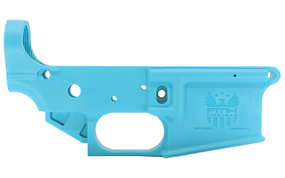 FMK AR15 POLYMER LOWER RECEIVER BLUE-img-0