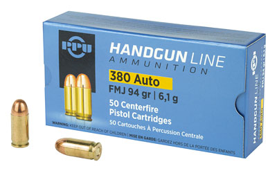 PPU 380ACP FMJ 94GR 50/1000-img-1