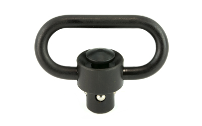 UTG BUTTON QD SLING SWIVEL 1.38in. BLK-img-1